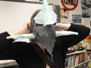 3d paper mask