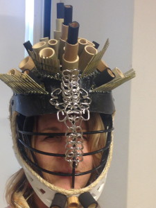 Warrior Woman with helmet created by Yolanda