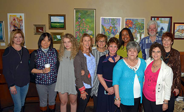 Artists at Drip Cafe, Hockessin, DE. Photo by Tracy Nelms of ShizzleSnaps